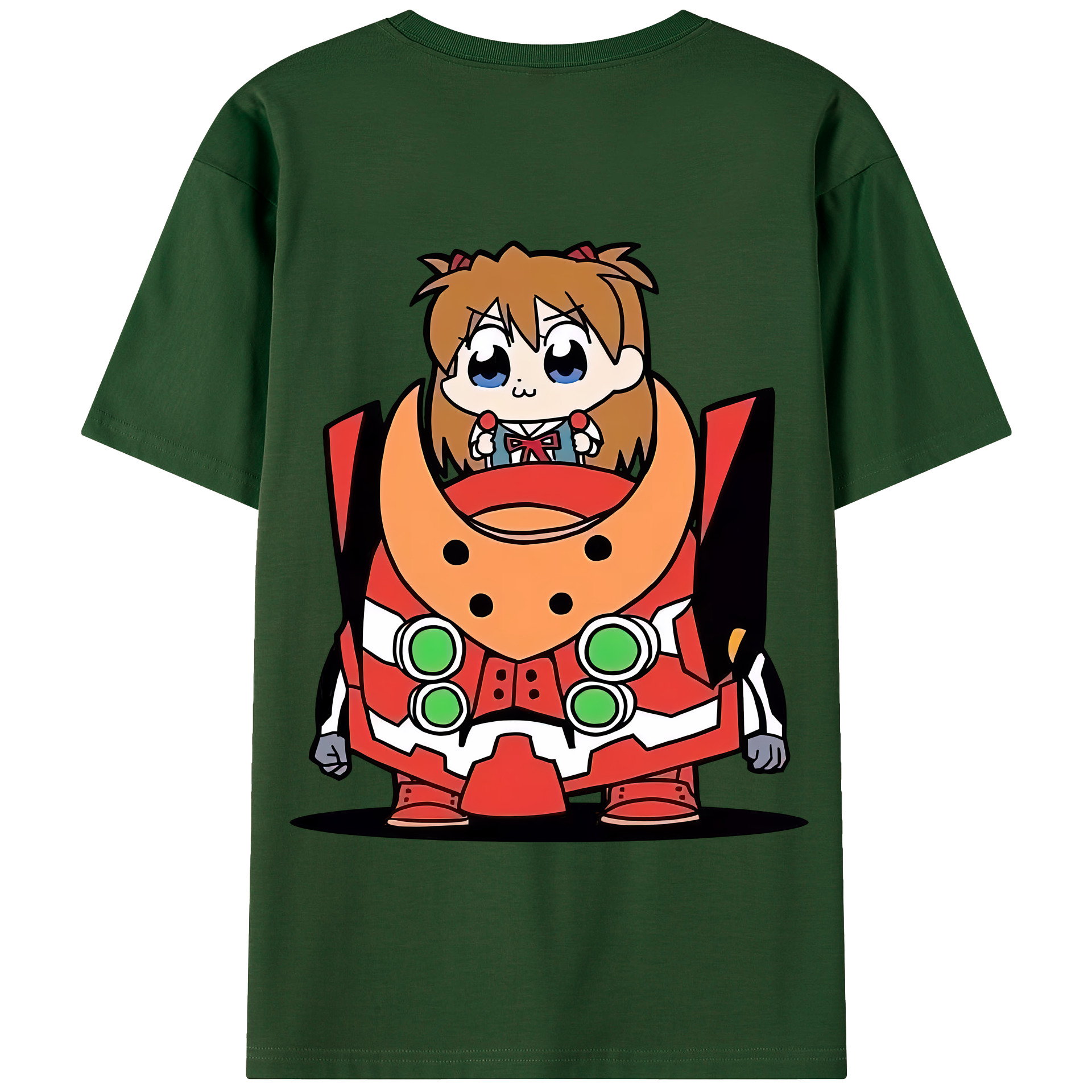 （画像用） EVA 新世紀エヴァンゲリオン 綿100％半袖Tシャツ（背面プリント）
